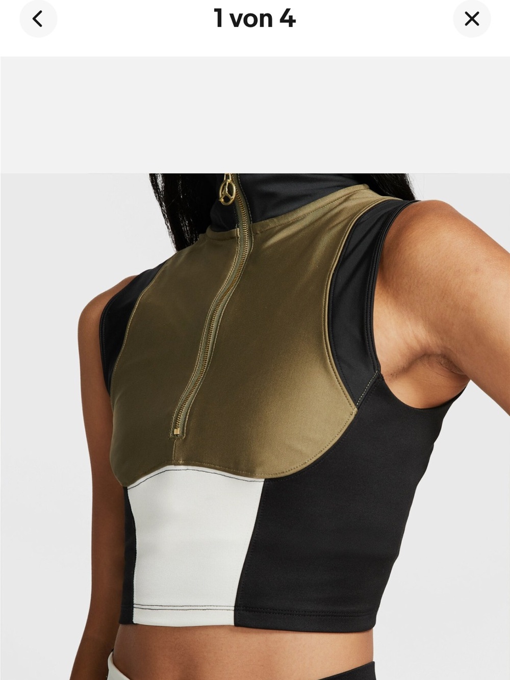 JORDAN BRAND X ALEALI MAY CROP TOP Active Small NWT